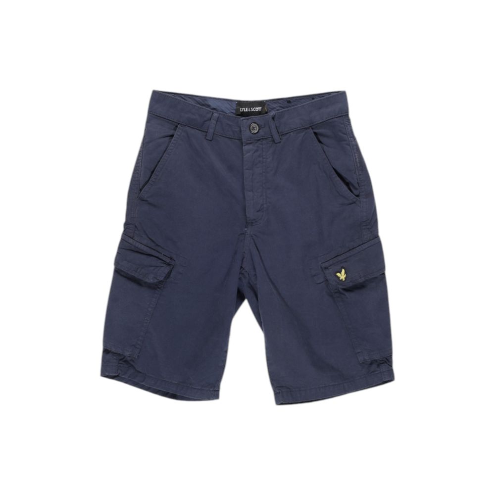 Blue Cotton Bermuda - ventzia