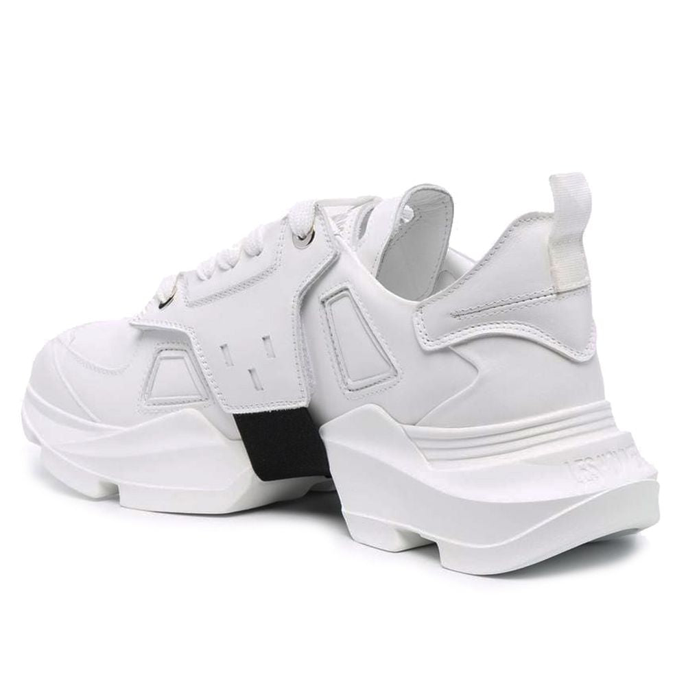 White Calfskin Men Sneaker - ventzia