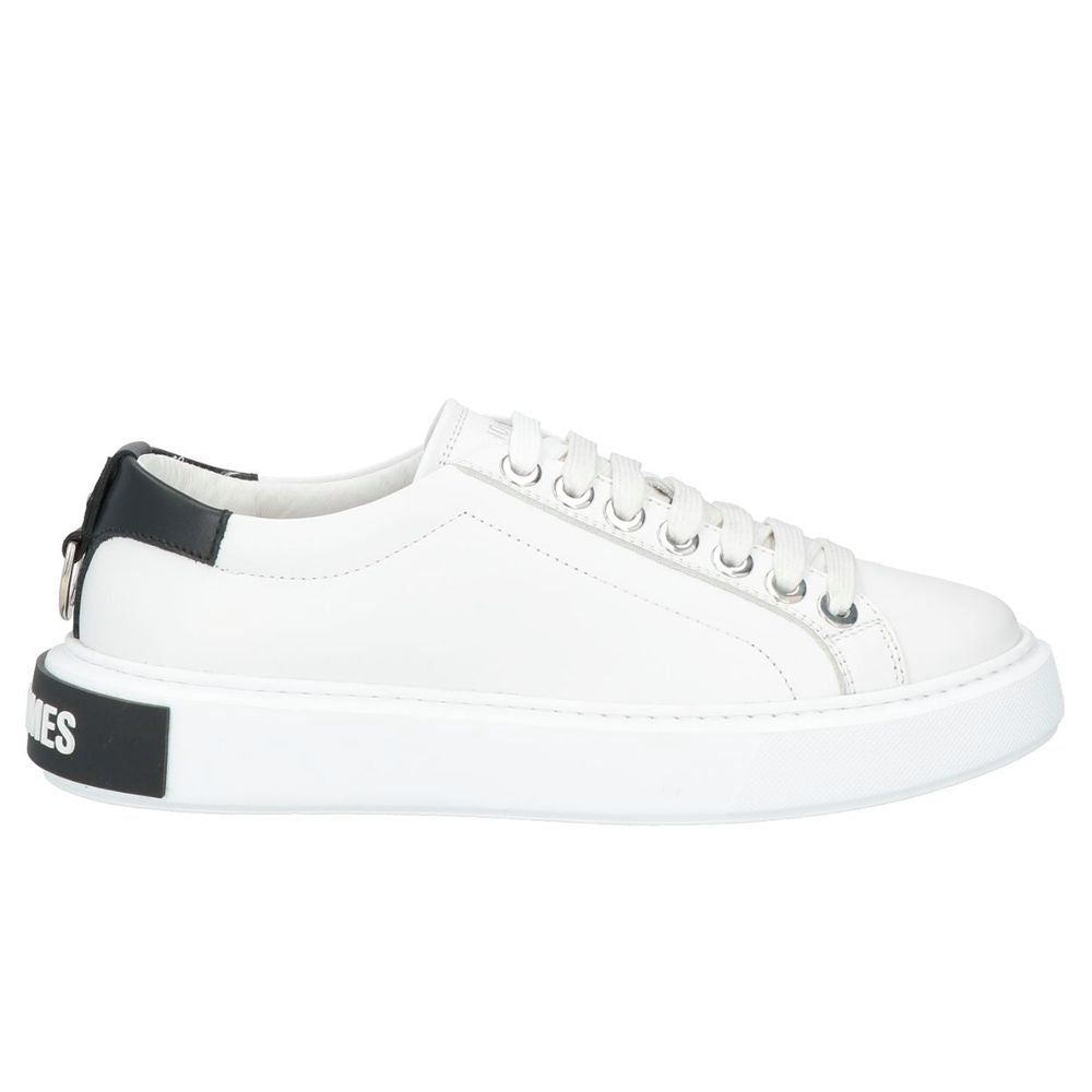 White Calfskin Men Sneaker - ventzia