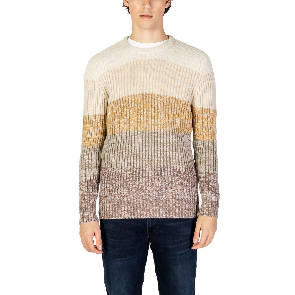Beige Marabou Sweater - ventzia