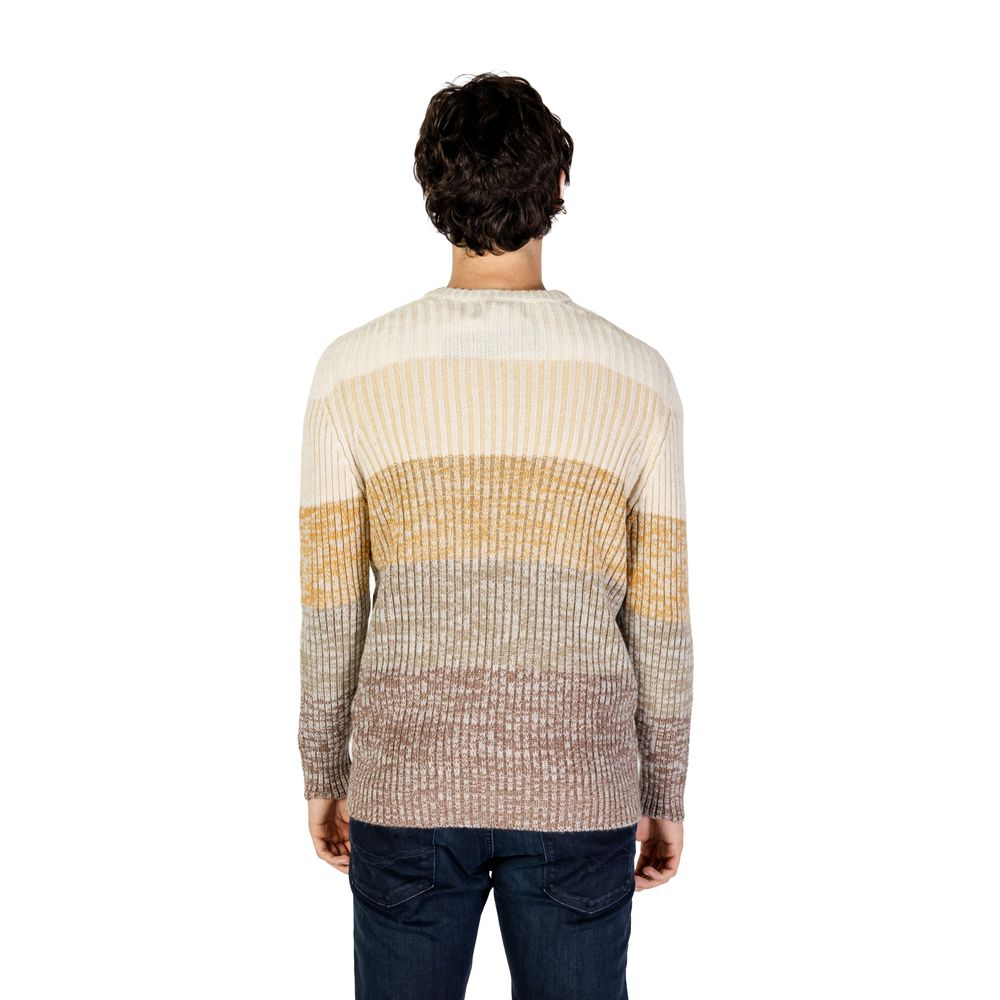 Beige Marabou Sweater - ventzia