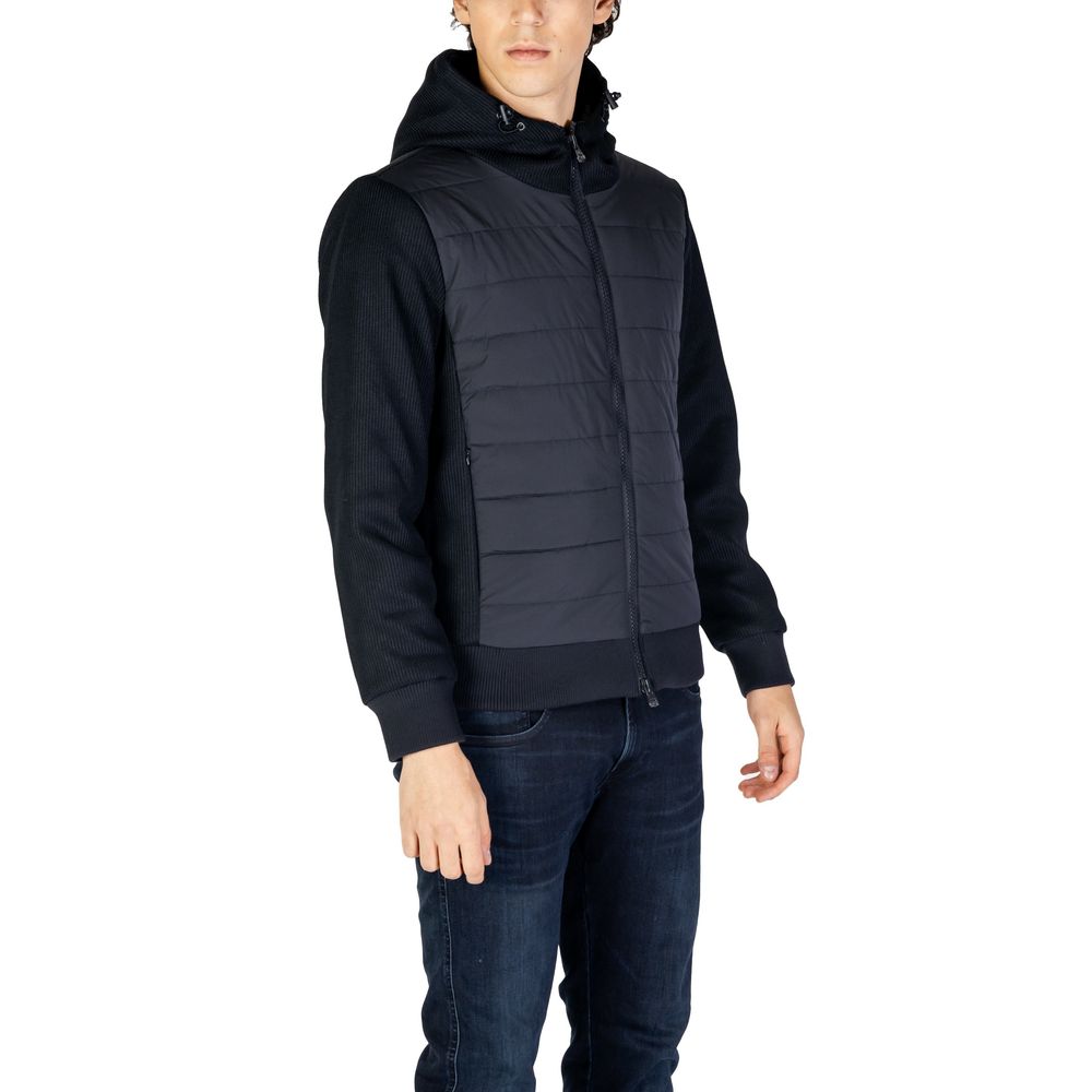 Blue Polyester Jackets & Coat - ventzia