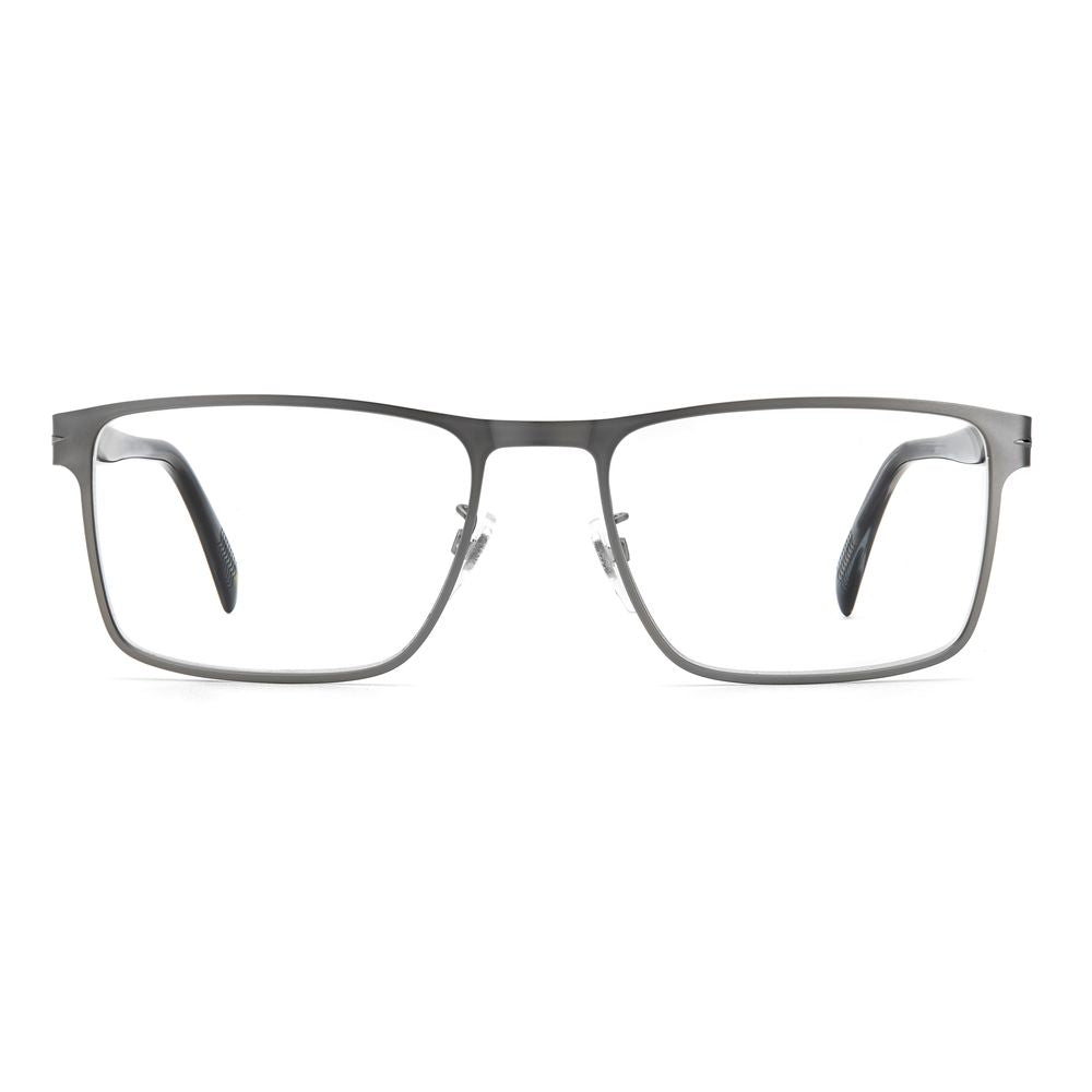 Gray Metal Glasses (Frames) - ventzia