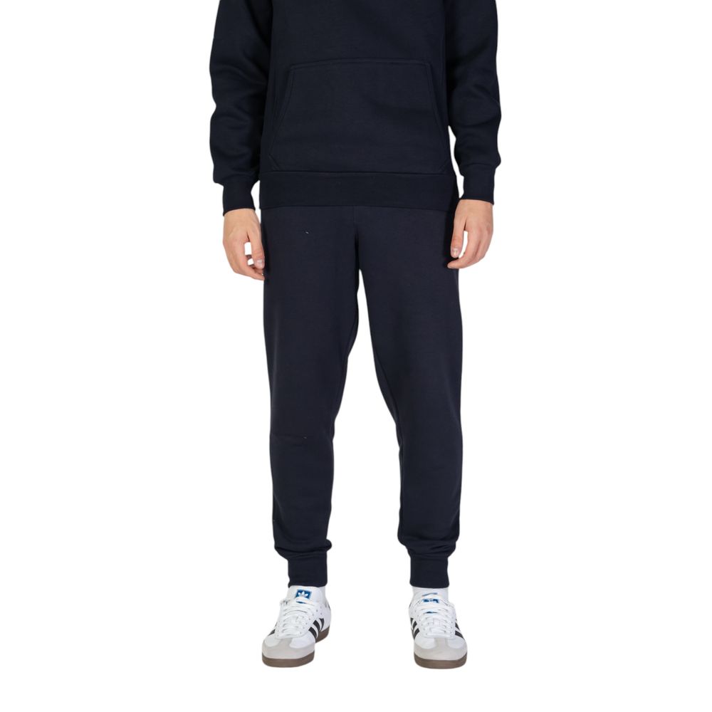 Blue Cotton Joggers Workout Pant