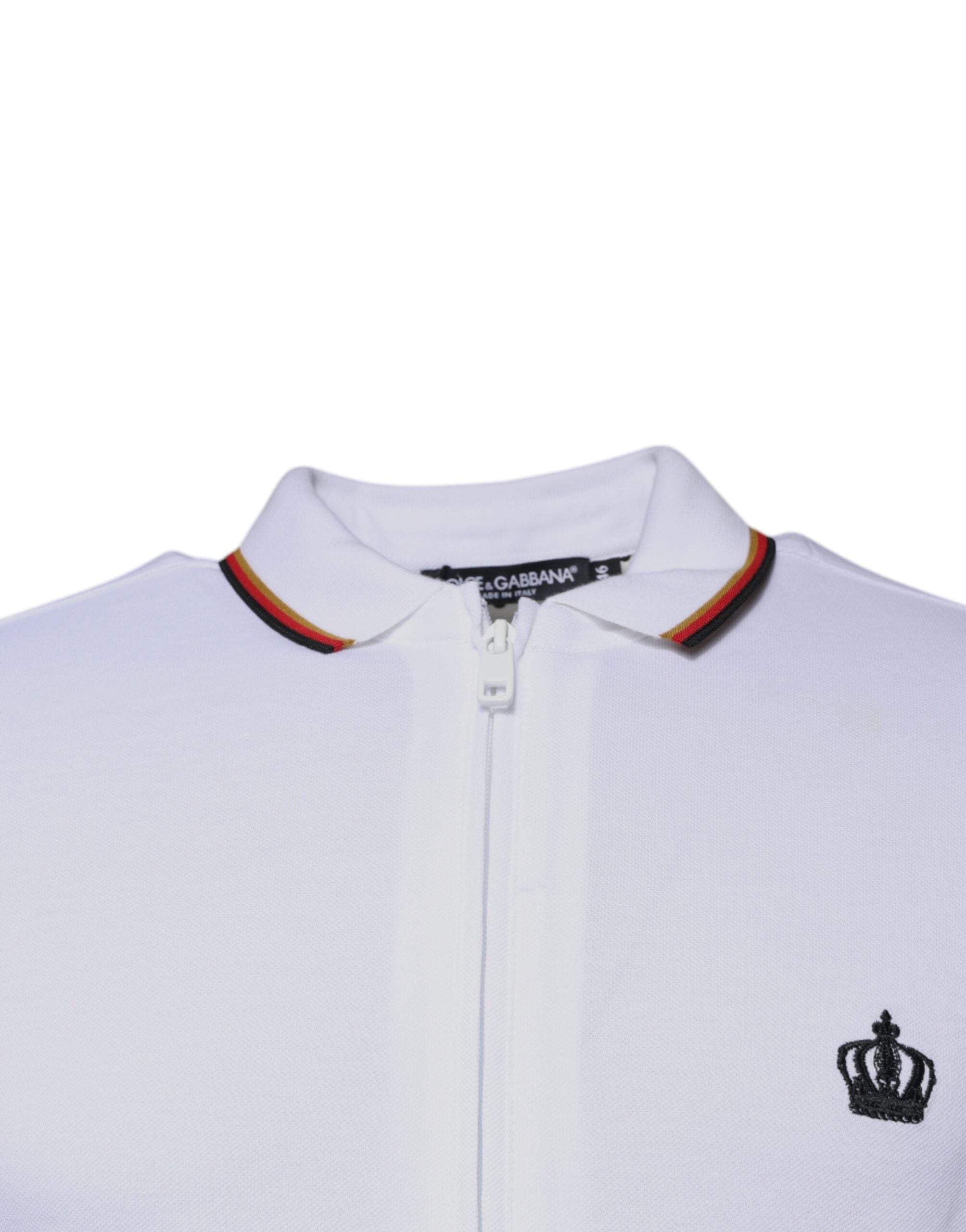 White Crown Men Full Zip Sweatshirt Sweater - ventzia