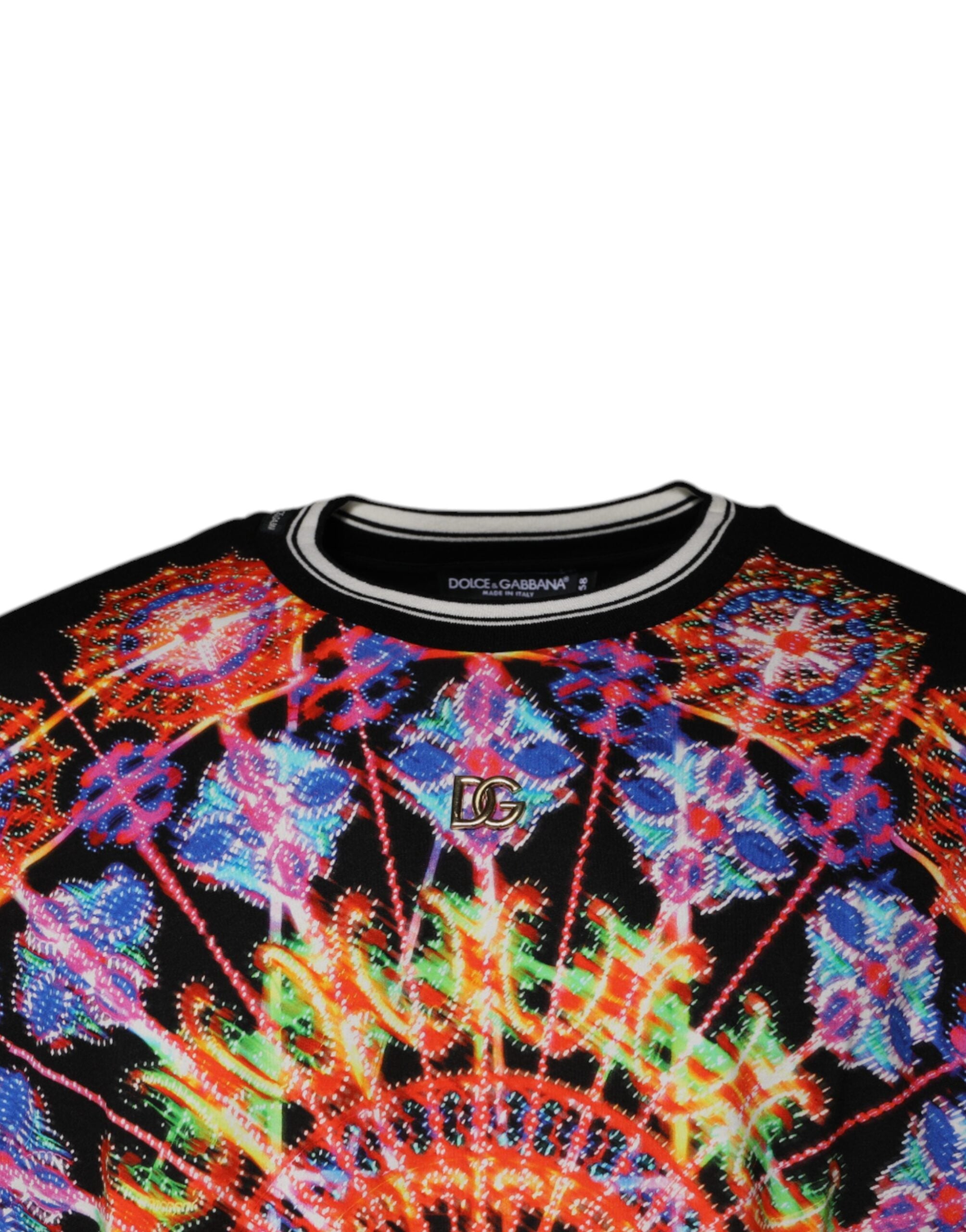 Multicolor Kaleidoscope Men Short Sleeves T-shirt - ventzia