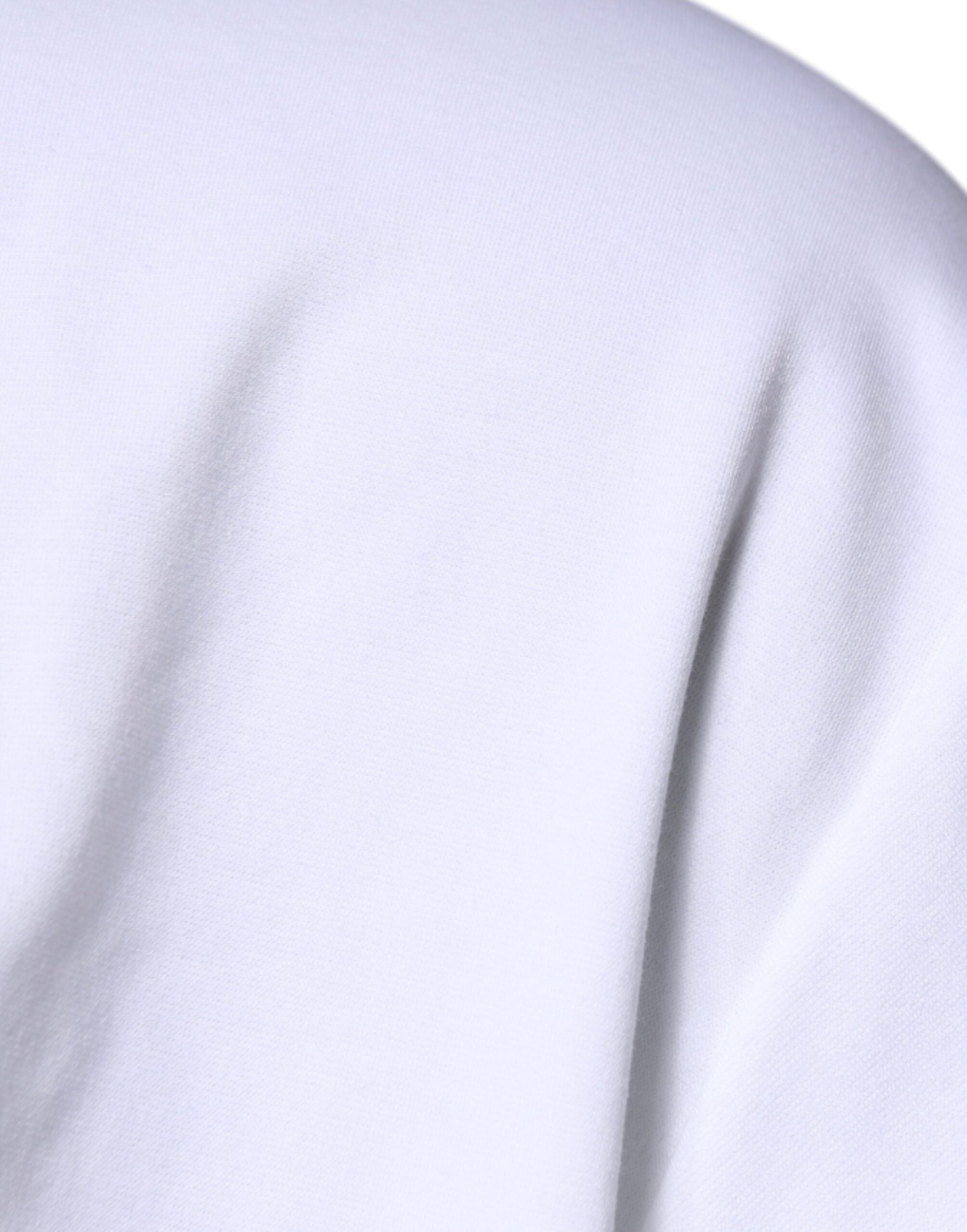 White DG Logo Cotton Crew Neck T-shirt - ventzia
