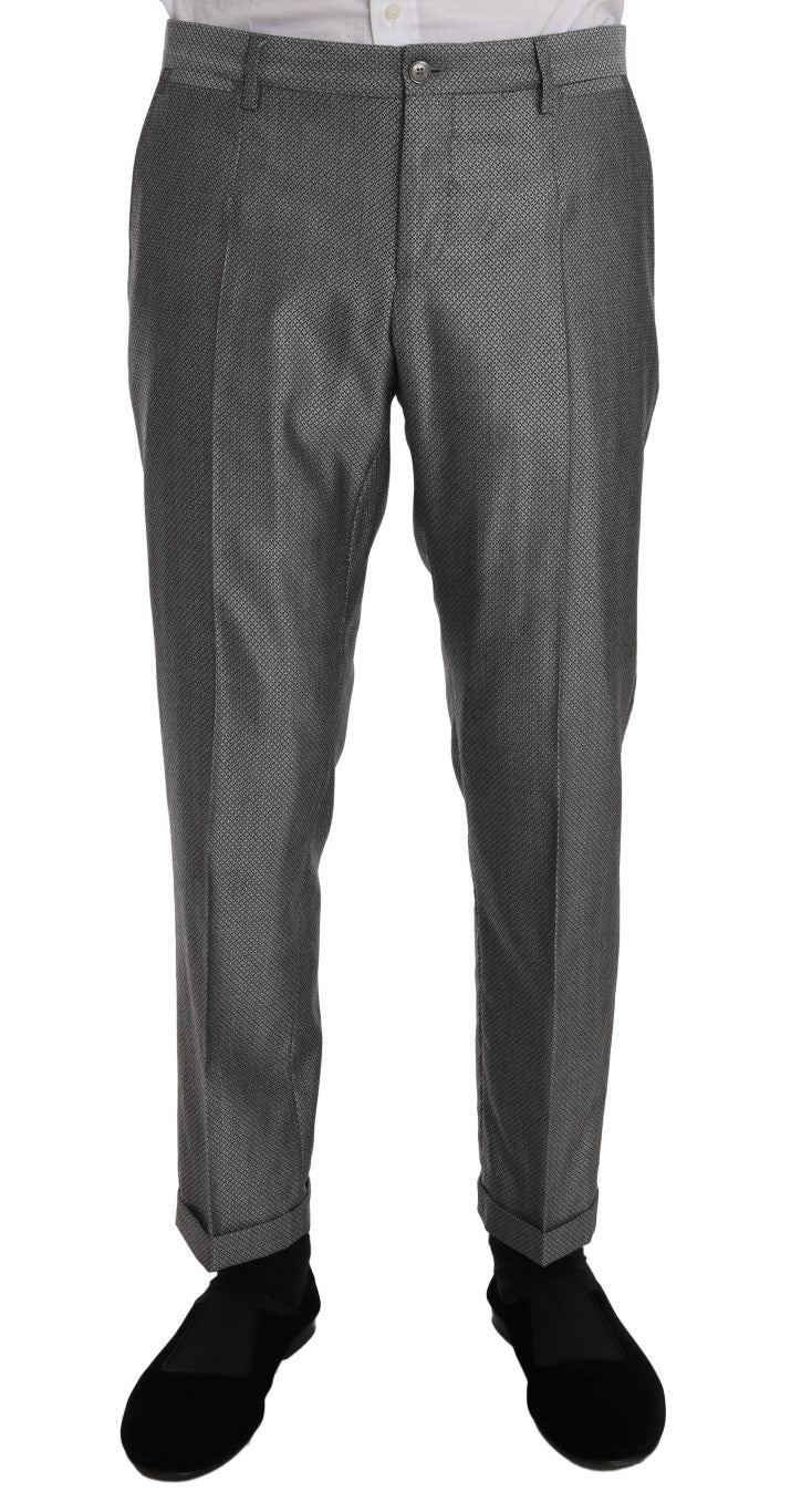 Elegant Black Double-Breasted Suit - ventzia