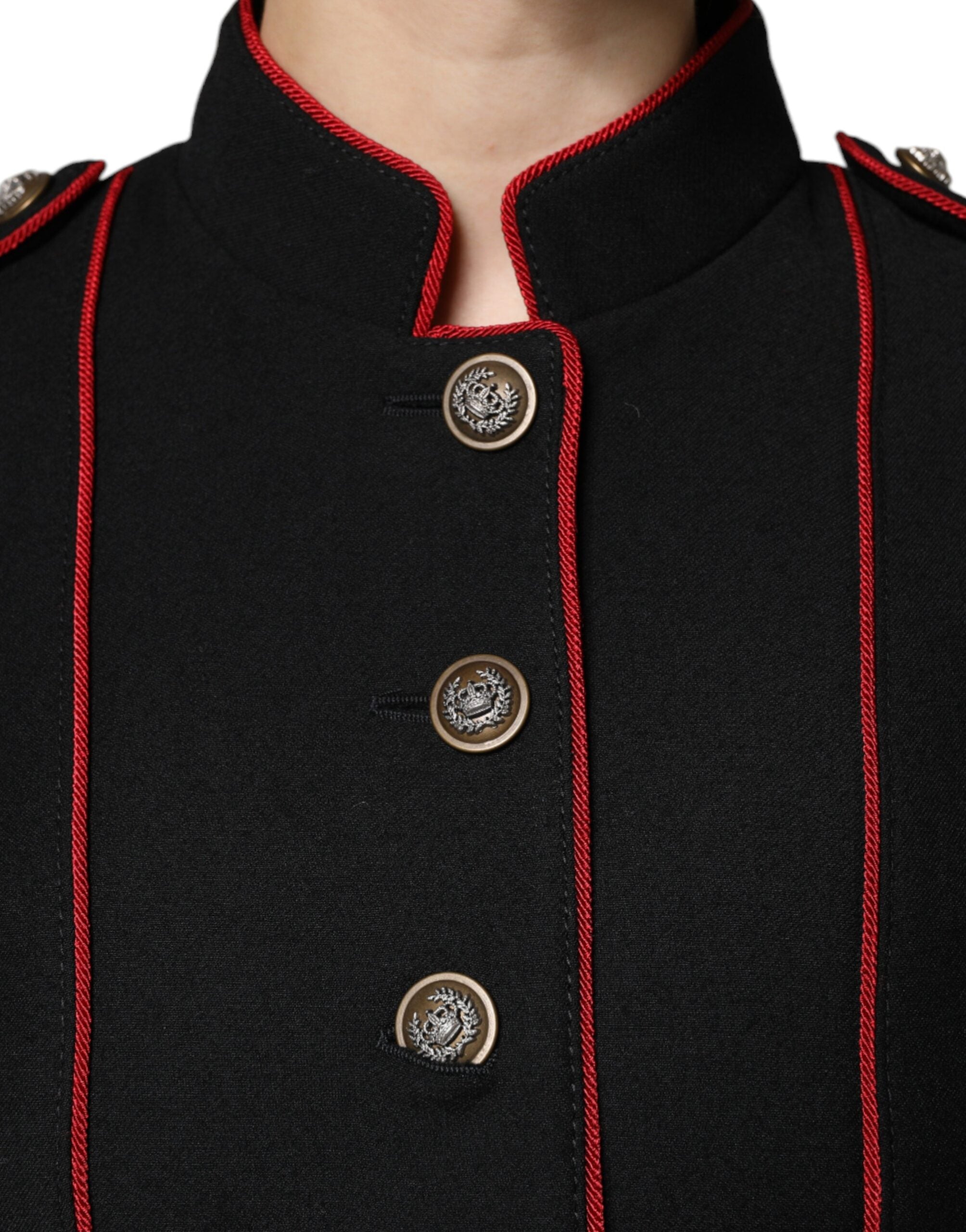 Black Single Breasted Trench Coat Jacket - ventzia
