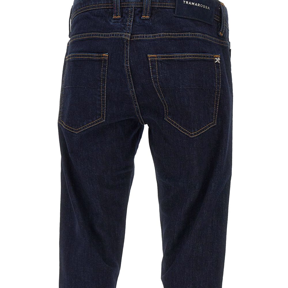 Blue Cotton Men's Jeans