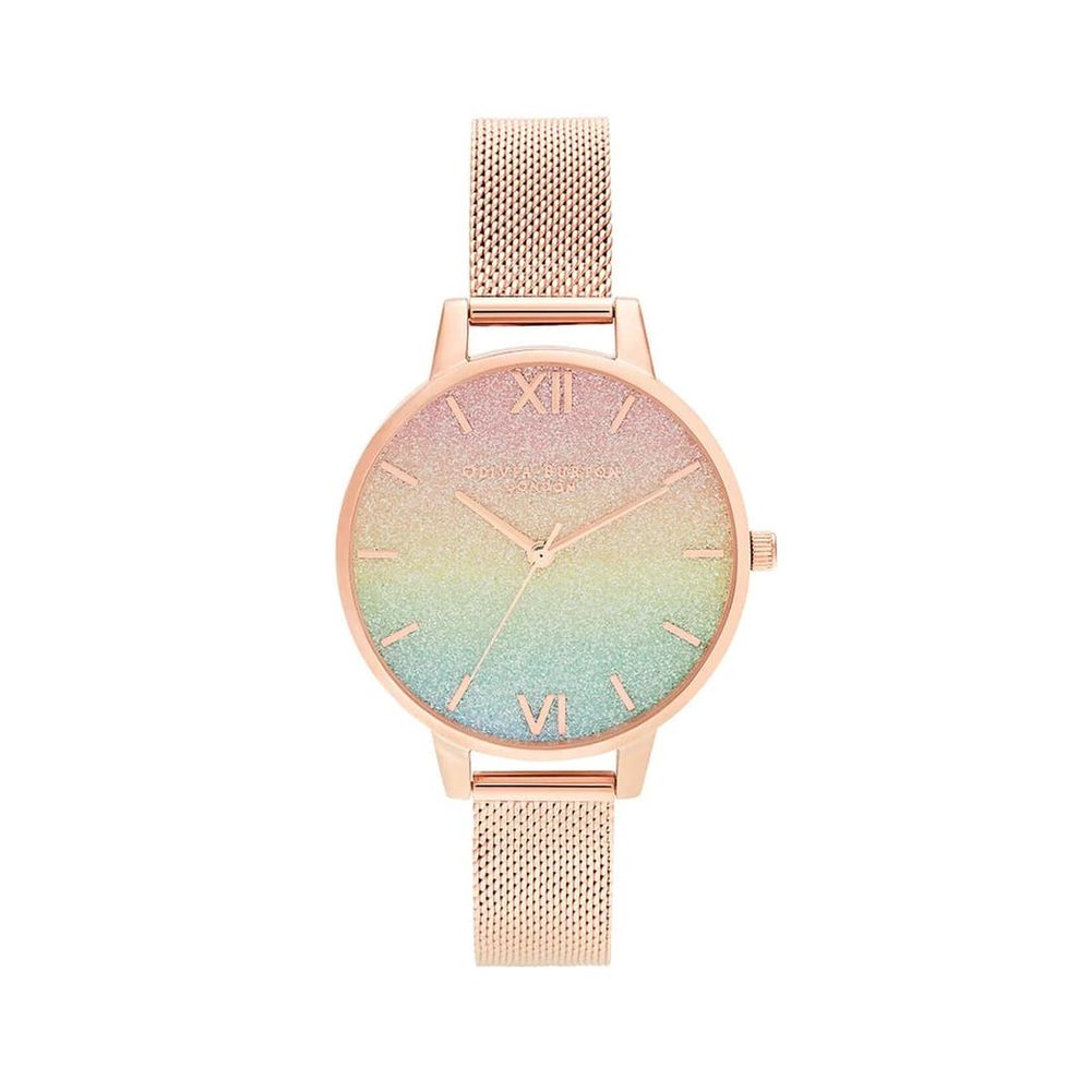 Multicolor Stainless Steel Watch