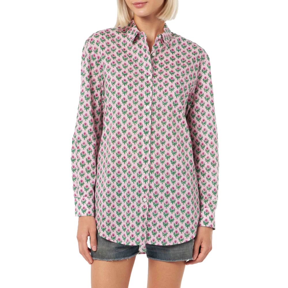 Pink Cotton Shirt - ventzia