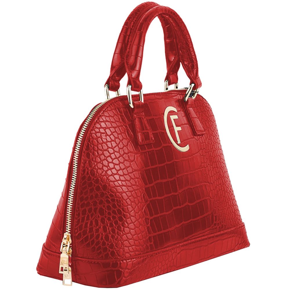 Red Polyethylene Handbag - ventzia