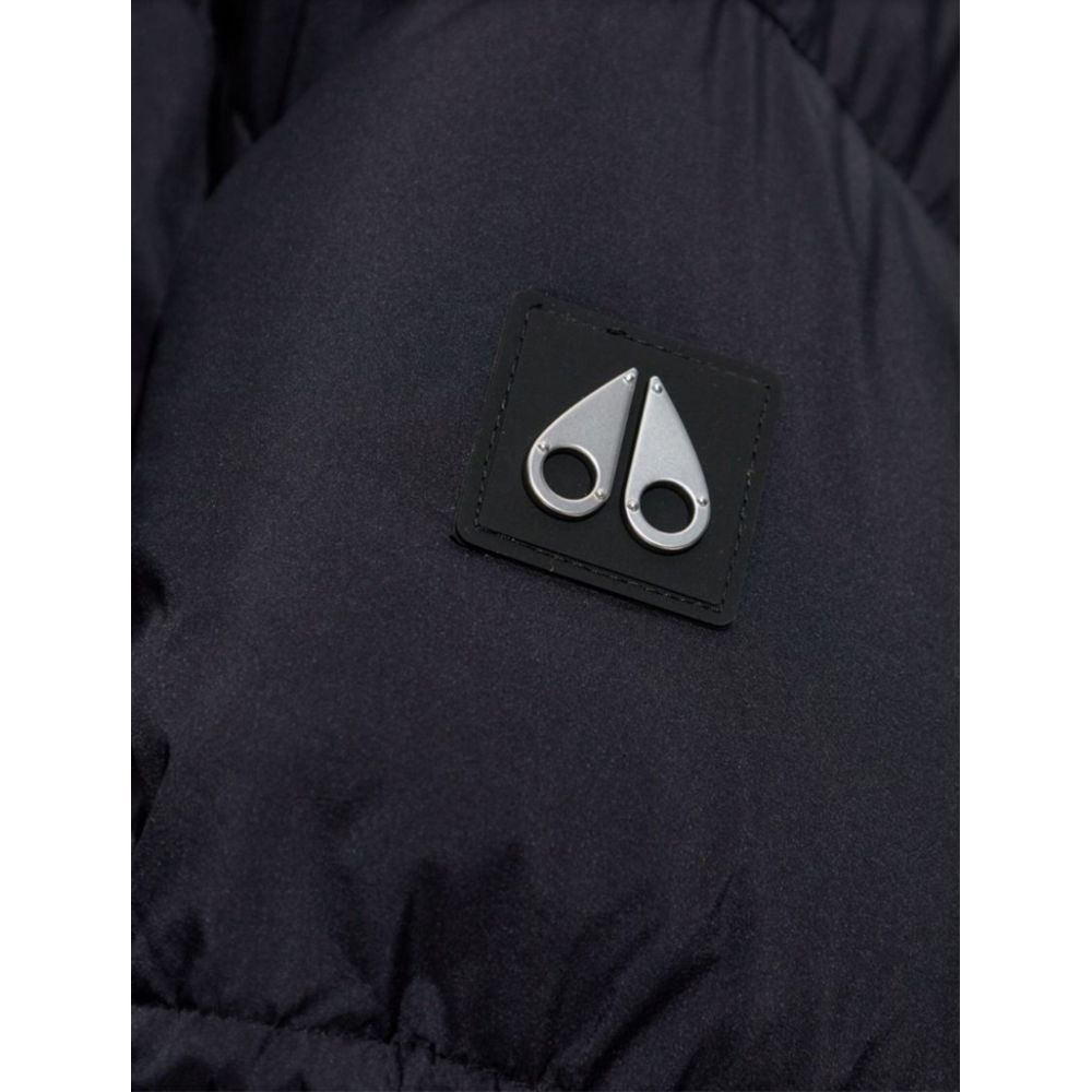 Black Nylon Jackets & Coat - ventzia