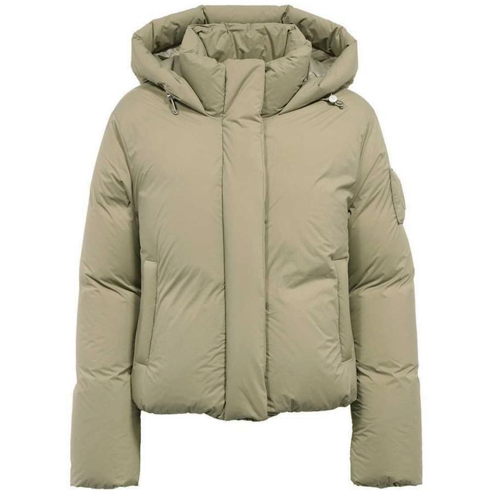 Green Nylon Jackets & Coat - ventzia