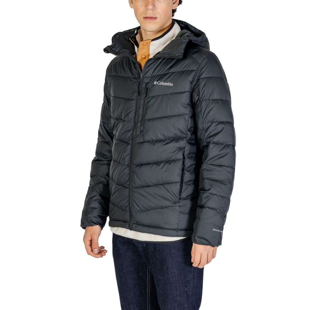 Black Polyester Jackets & Coat - ventzia