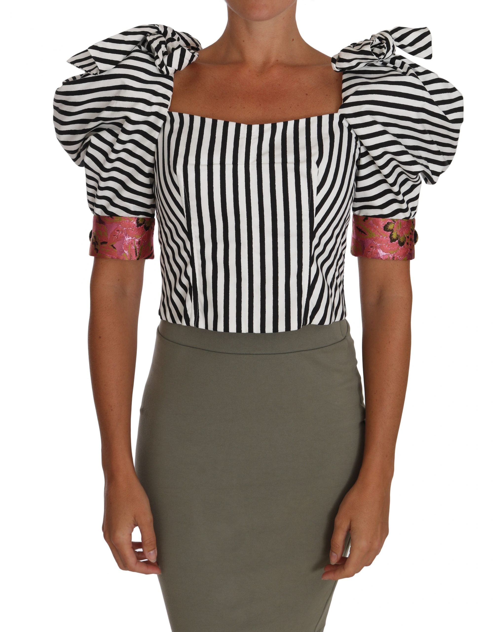 Elegant Cropped Corset Top with Crystal Buttons - ventzia