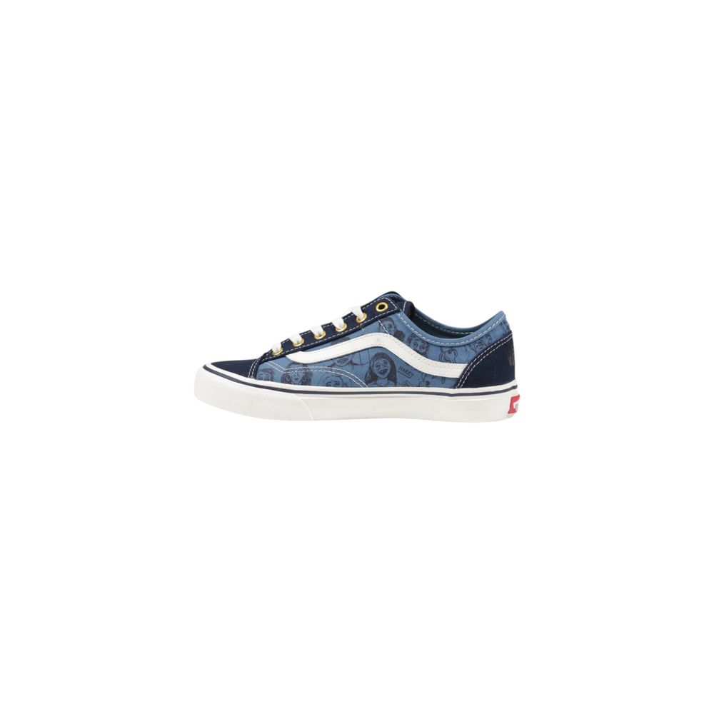 Blue Suede Leather Sneaker - ventzia