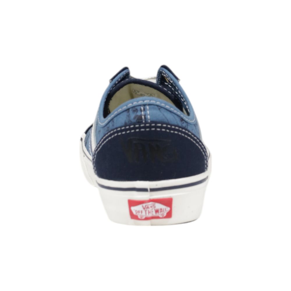 Blue Suede Leather Sneaker - ventzia