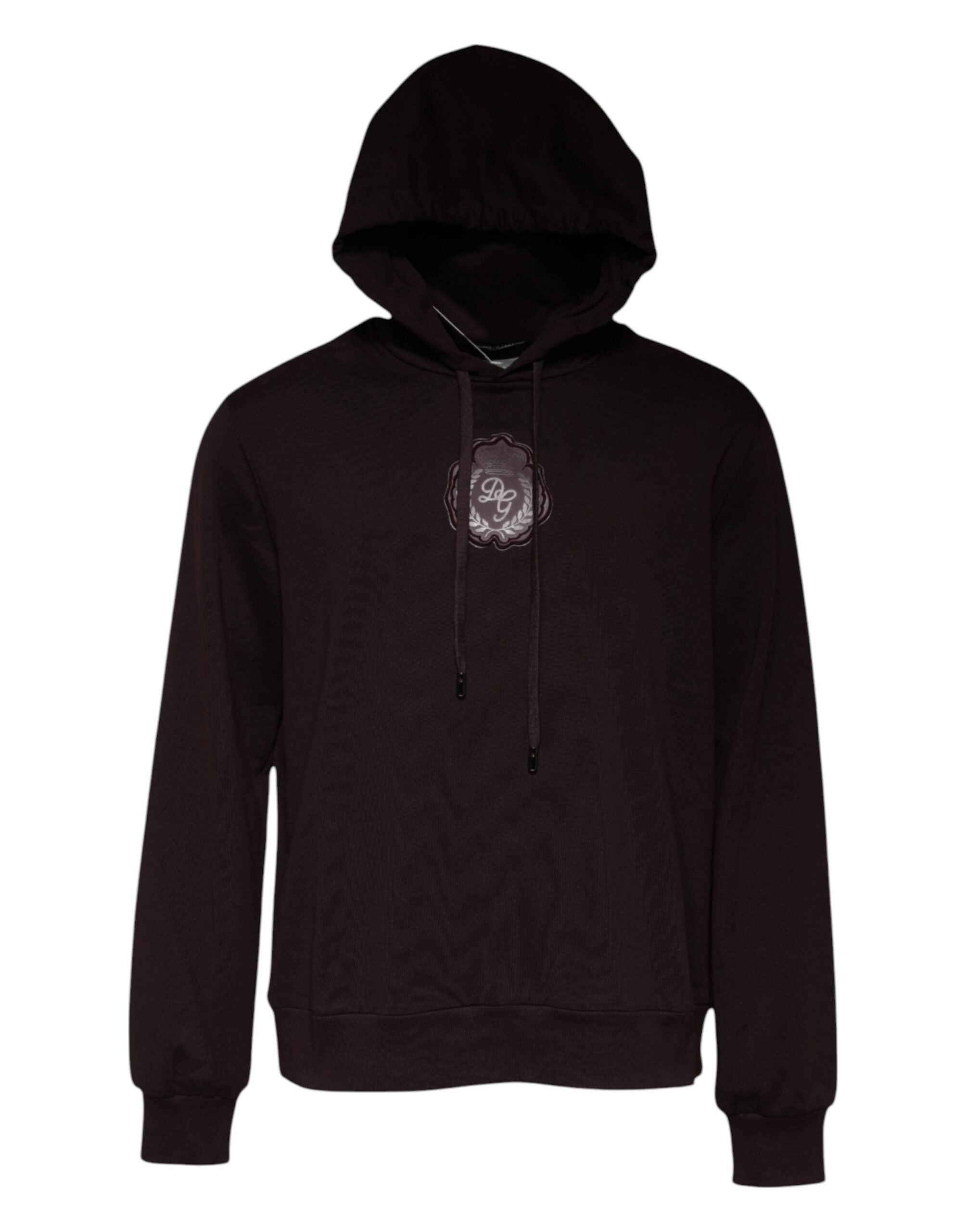 Brown Cotton Hooded Men Sweatshirt Sweater - ventzia