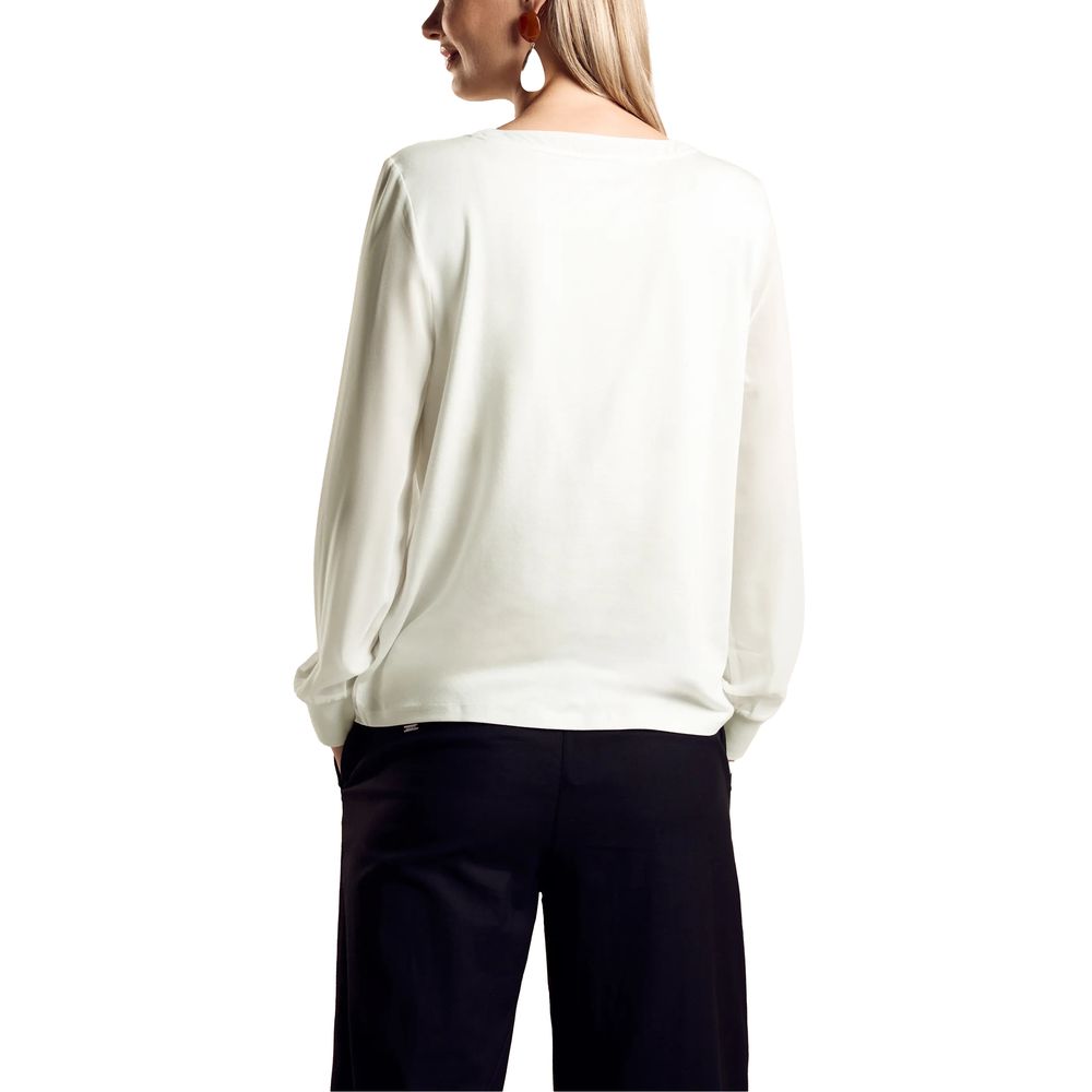 White Viscose Blouse