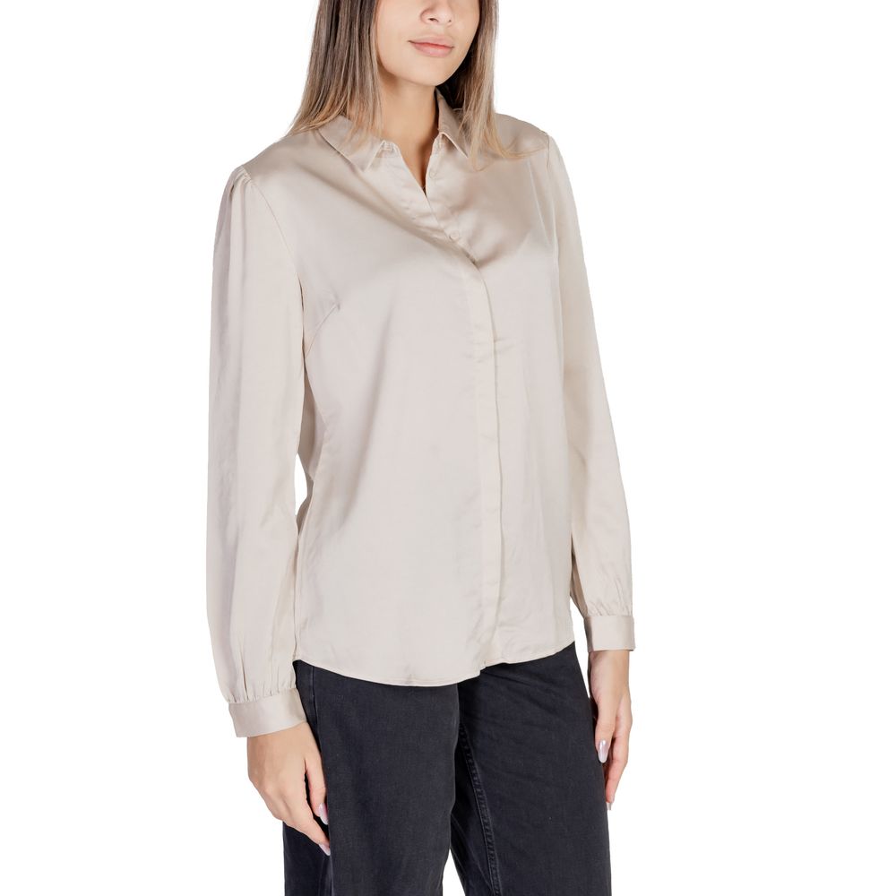 Gold Polyester Shirt - ventzia
