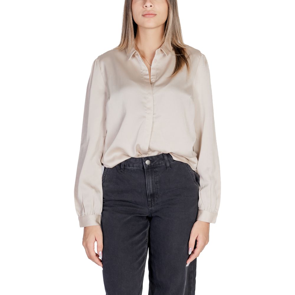 Gold Polyester Shirt - ventzia