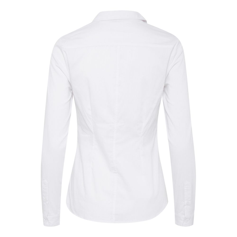 White Cotton Shirt - ventzia
