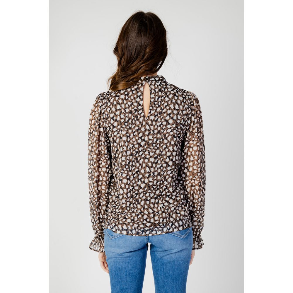Black Recycled Polyester Blouse - ventzia