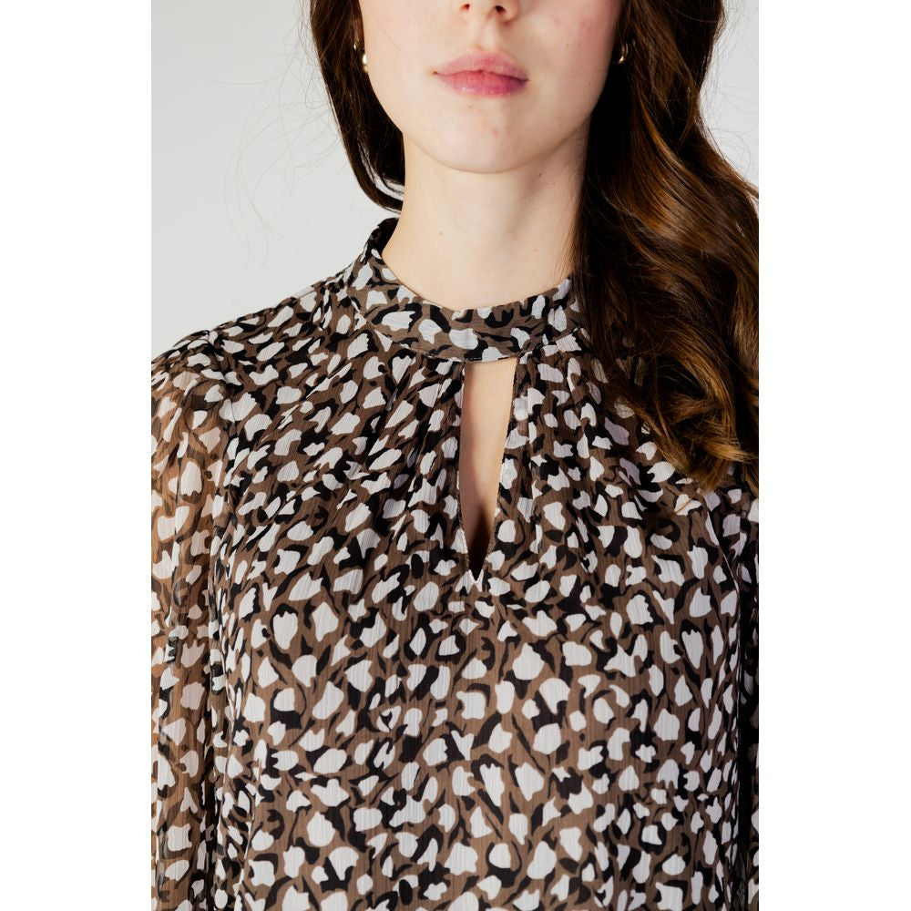 Black Recycled Polyester Blouse - ventzia