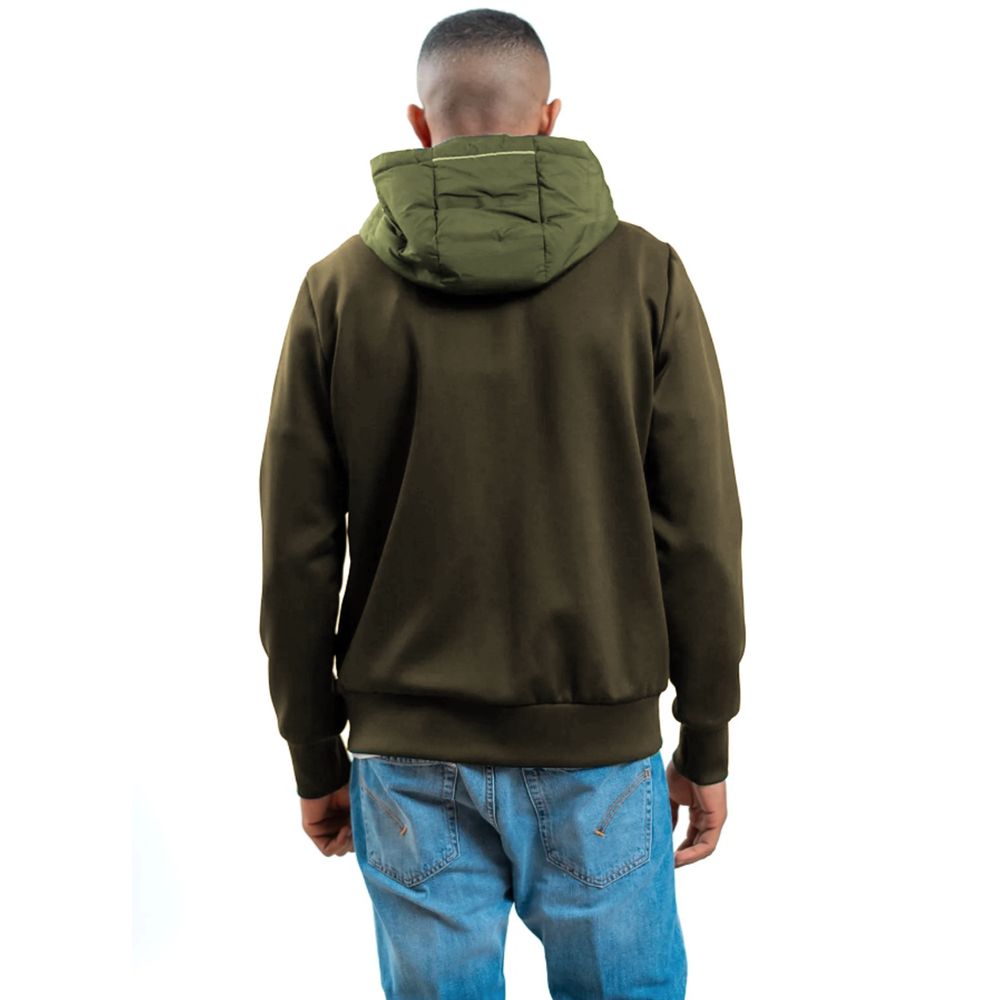 Green Polyester Jacket - ventzia