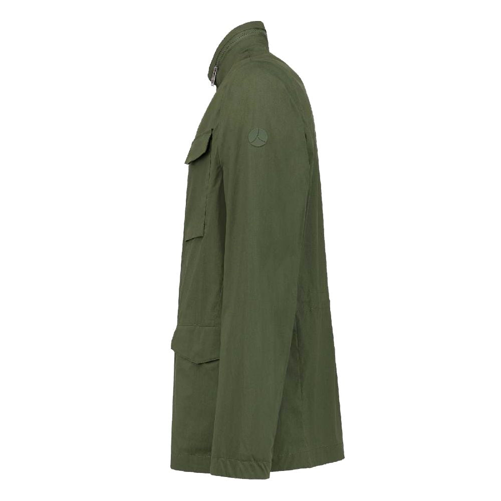 Green Cotton Jacket - ventzia