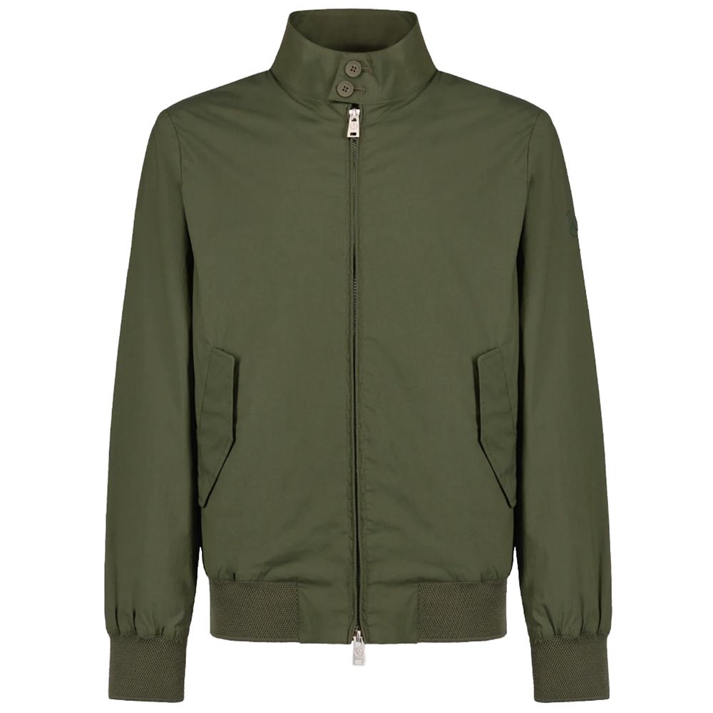 Green Cotton Jacket - ventzia
