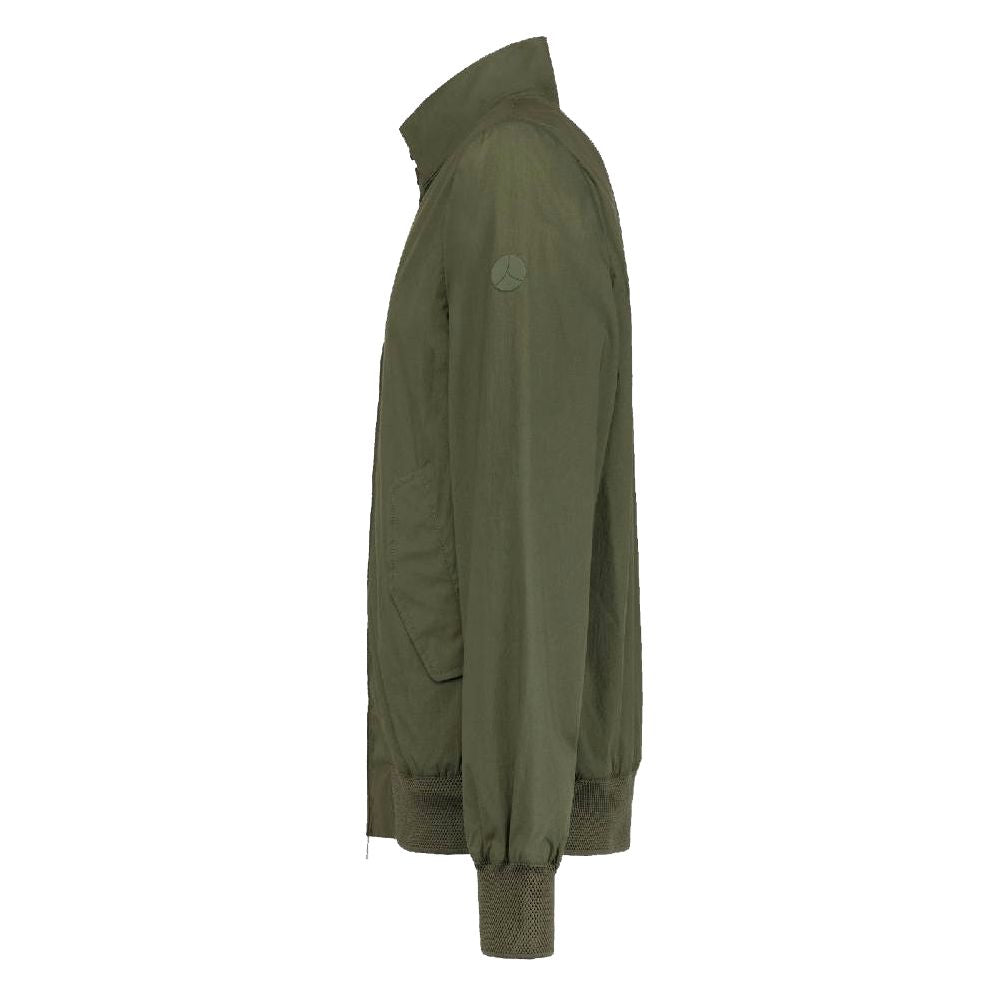 Green Cotton Jacket - ventzia