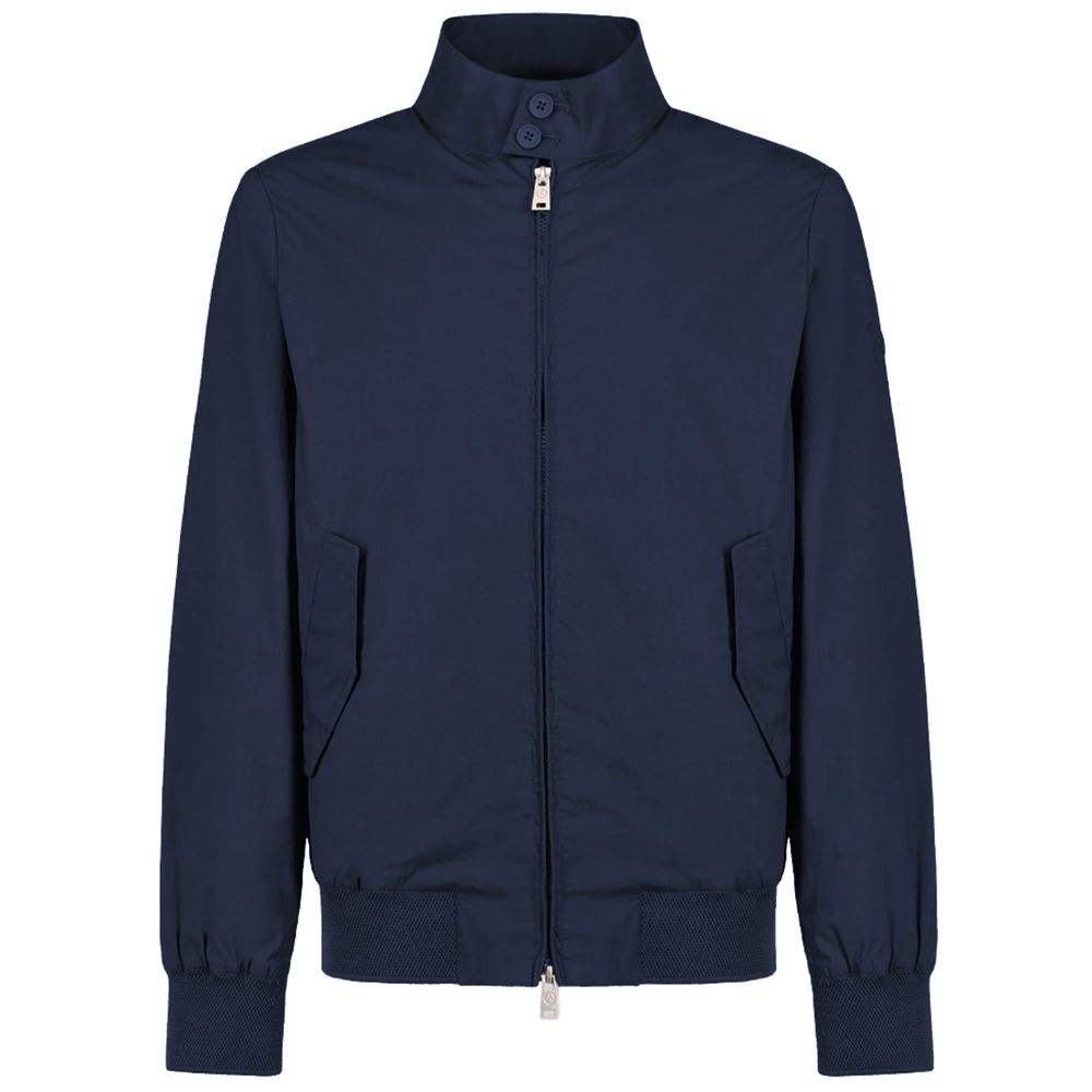 Blue Cotton Jacket - ventzia