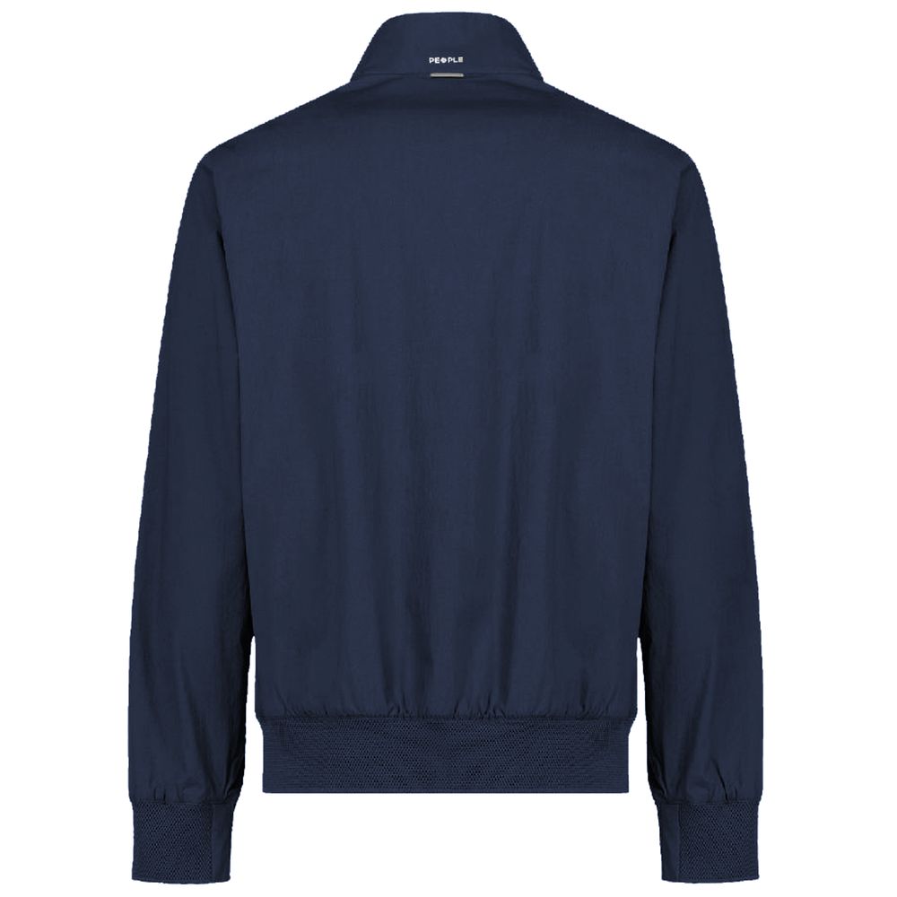 Blue Cotton Jacket - ventzia