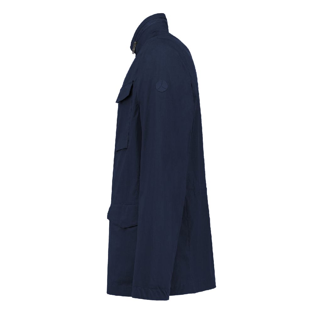 Blue Cotton Jacket - ventzia
