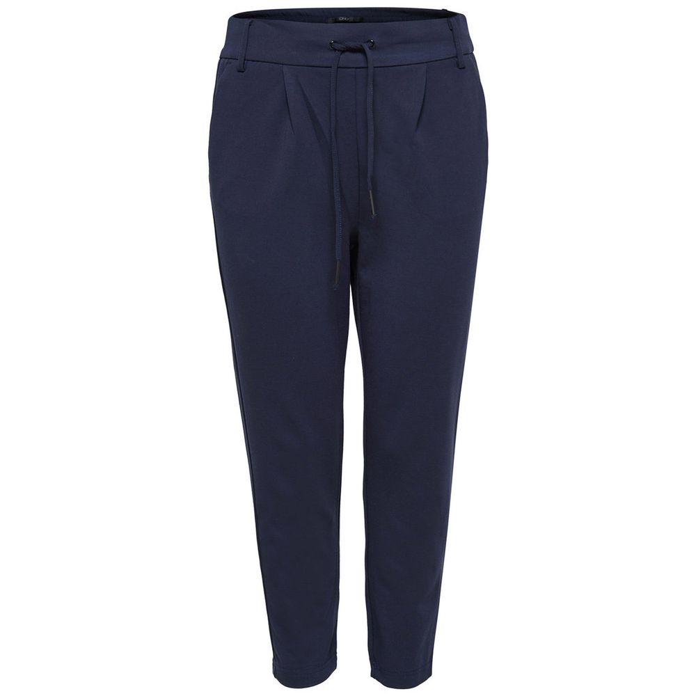 Blue Viscose Pant - ventzia