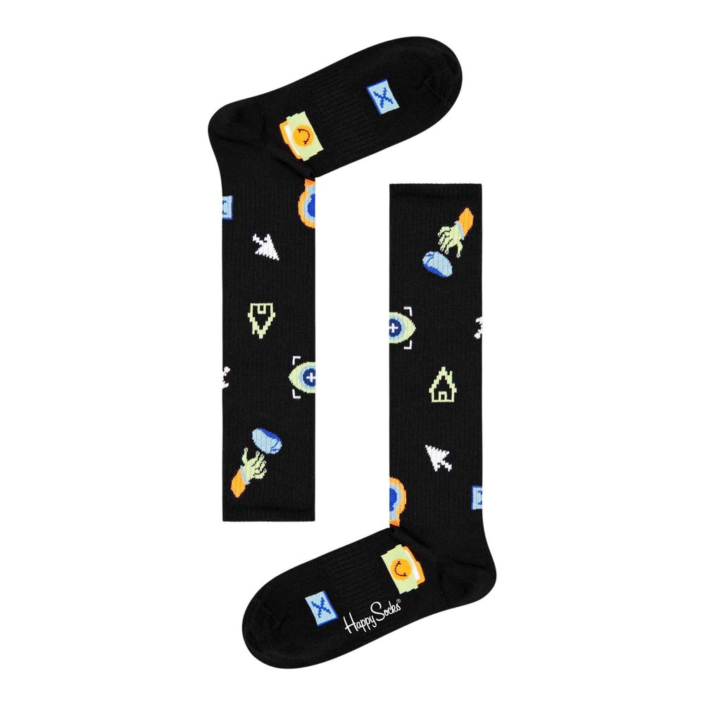 Black Cotton Sock - ventzia