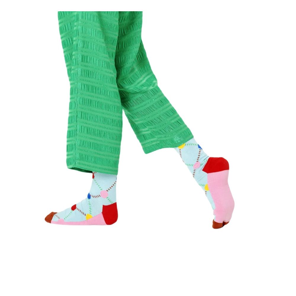 Blue Cotton Sock - ventzia