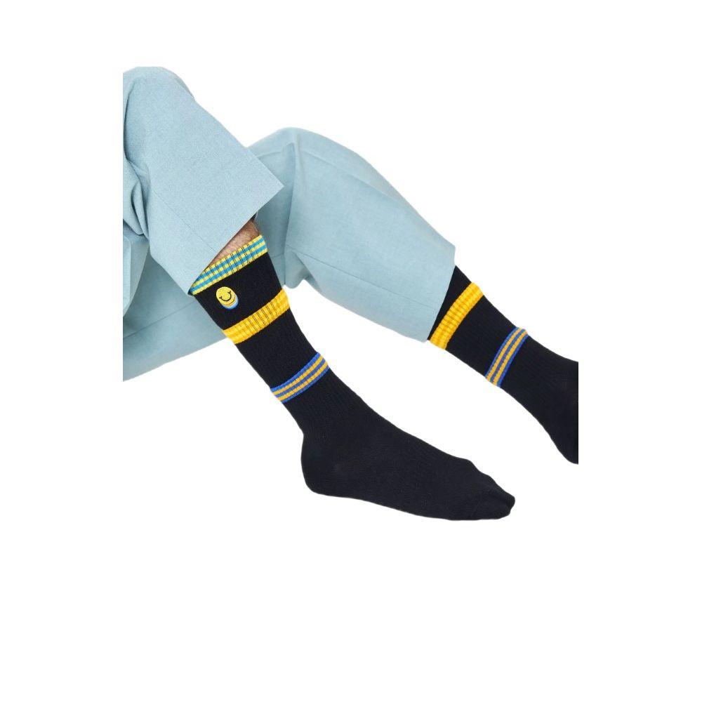 Black Cotton Sock - ventzia