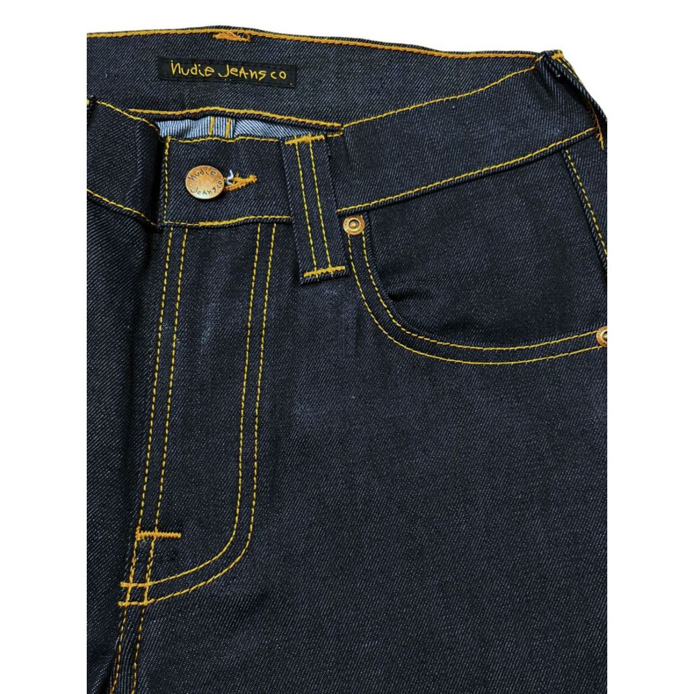 Blue Cotton Women Jeans - ventzia