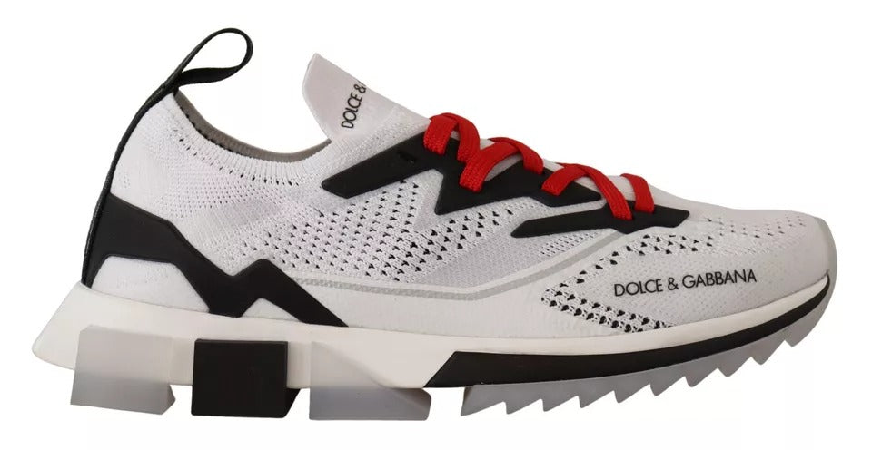 White SORRENTO Sport Stretch Men Shoes Sneakers - ventzia