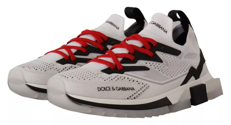 White SORRENTO Sport Stretch Men Shoes Sneakers - ventzia