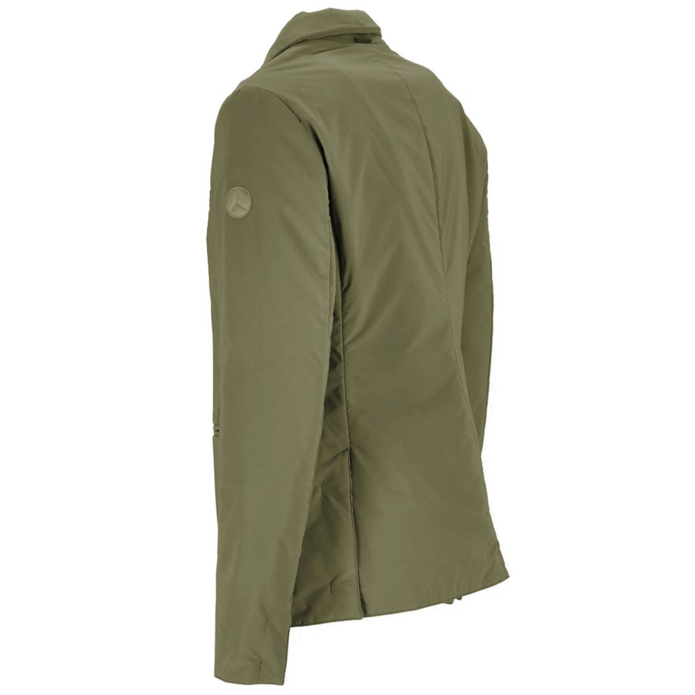 Green Polyester Jackets & Coat - ventzia