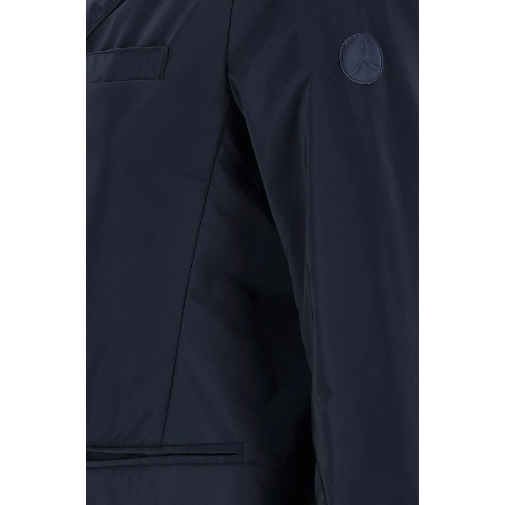 Blue Polyester Jackets & Coat - ventzia