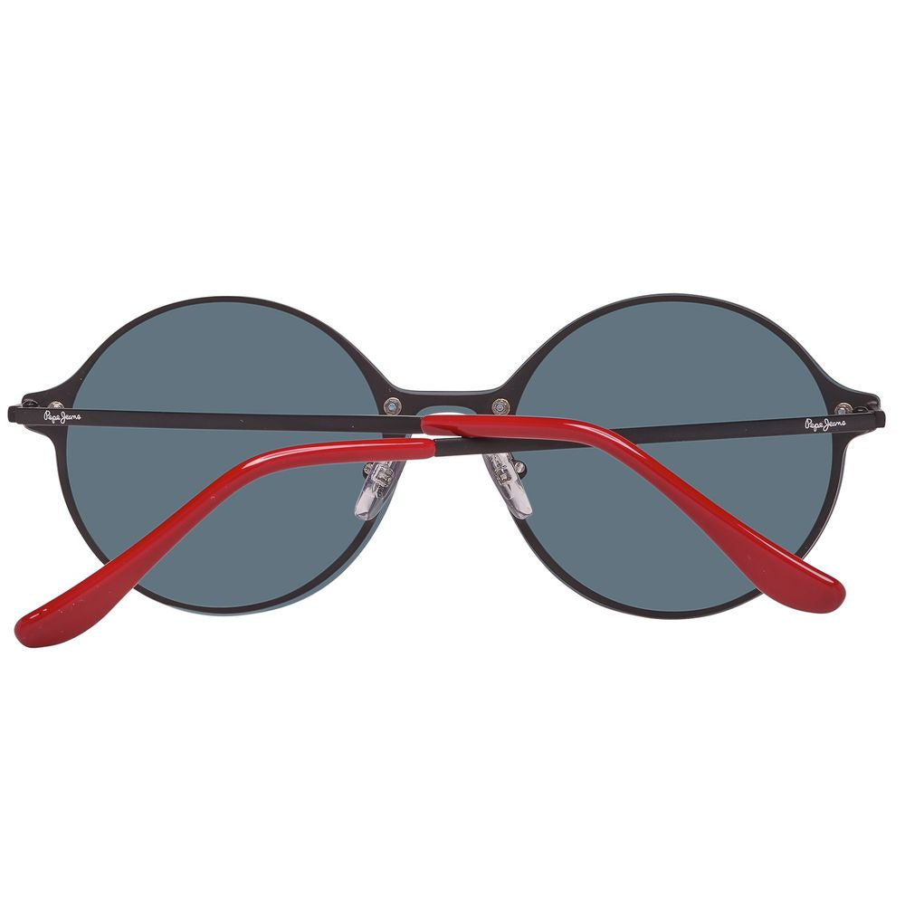 Black Metal Sunglasses - ventzia