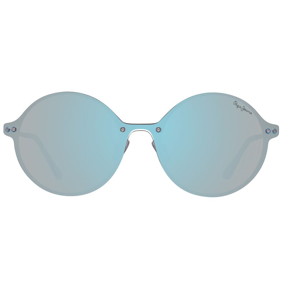 Blue Metal Sunglasses - ventzia