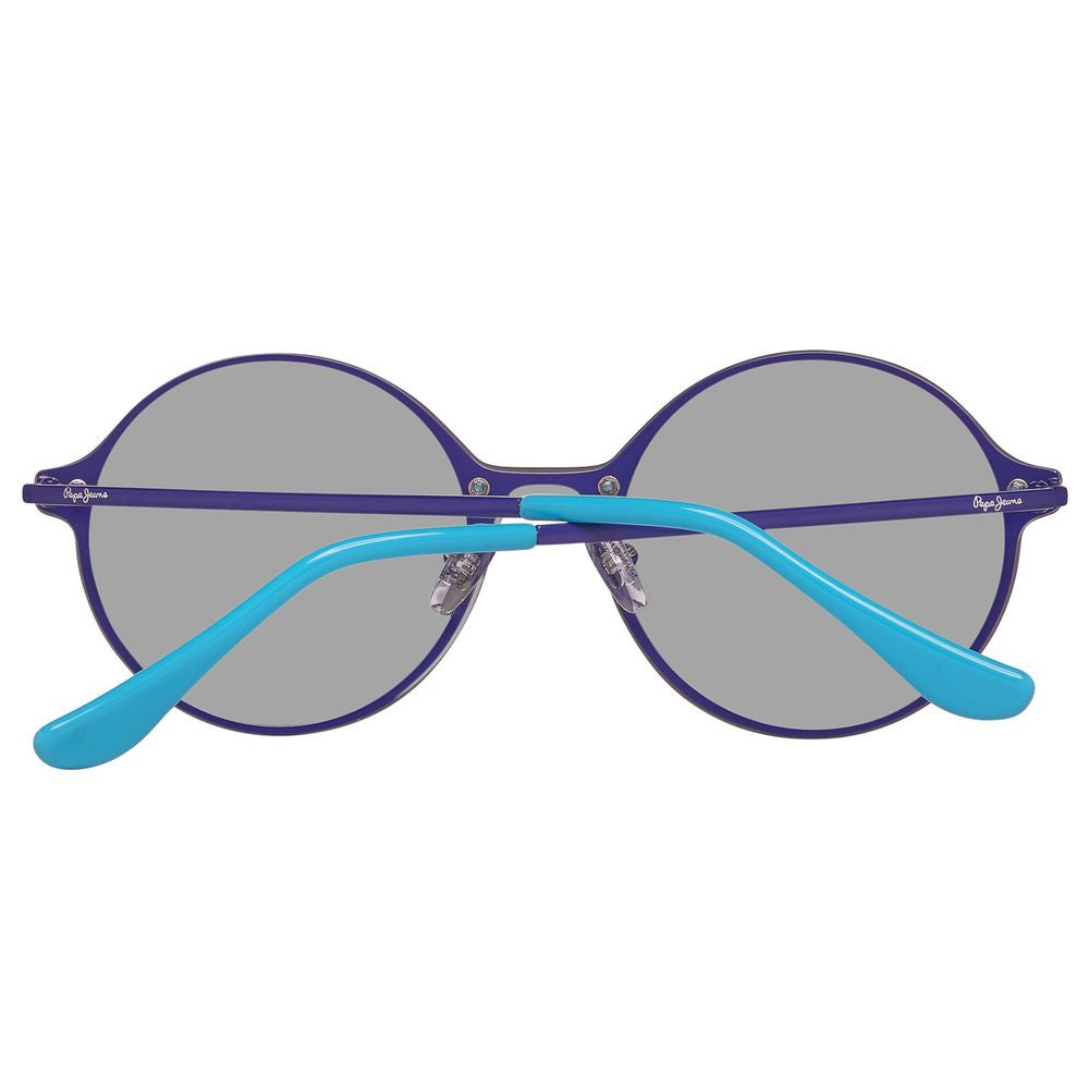 Blue Metal Sunglasses - ventzia
