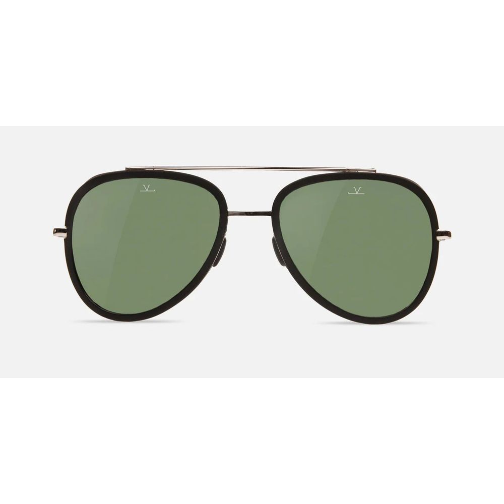 Black Stainless Steel Sunglasses - ventzia